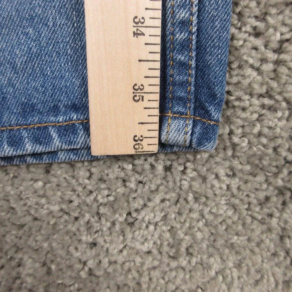 Vintage Levis Jeans Mens 36x36 Blue 505 Regular Straight Denim Pants Y2K Faded